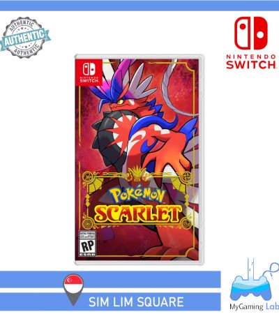 [SG]任天堂Switch游戏口袋妖怪猩红/口袋妖怪紫/双包