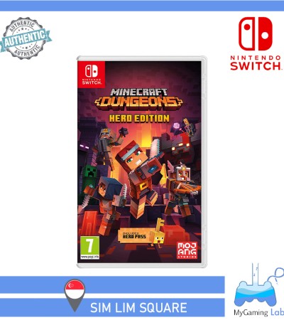 [SG]任天堂Switch游戏Minecraft/Minecraft地牢英雄版