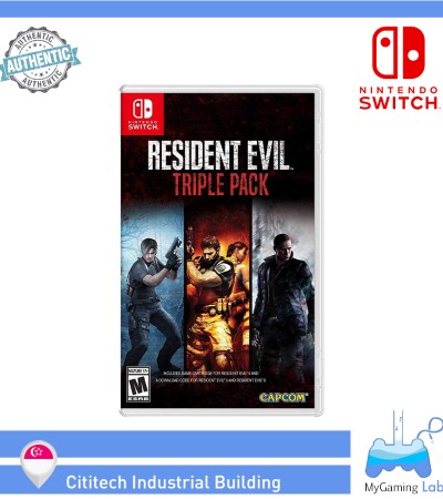 [SG]任天堂Switch游戏《生化危机》三重包4、5和6/起源系列/启示系列