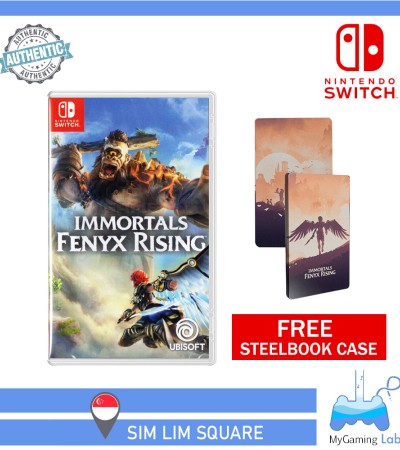 [SG]任天堂Switch游戏不朽凤凰崛起（亚洲）与Steelbook