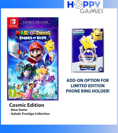 *现金+免费送货*[电话铃声选项]Mario Rabbids希望之火宇宙版金色版任天堂Switch