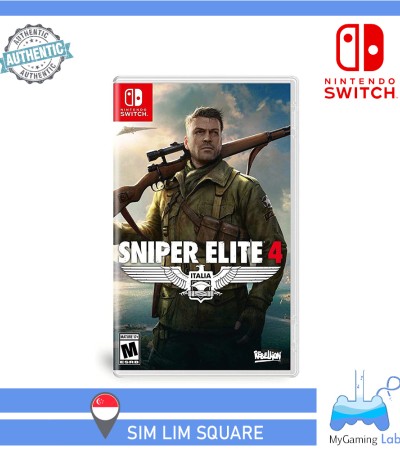 [SG]任天堂Switch游戏狙击精英4/Elite 3/Elite V2重制版
