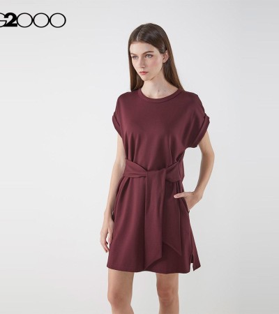 G2000女式系带连衣裙