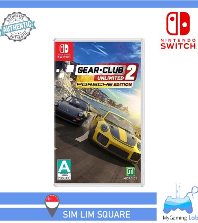[SG]任天堂Switch游戏装备俱乐部无限2保时捷版（多人赛车游戏）