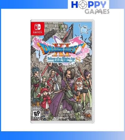 *CASHBACK+免费送货*勇者斗恶龙XI：难以捉摸的时代的回声最终版任天堂Switch[亚洲封面-完整英文游戏]