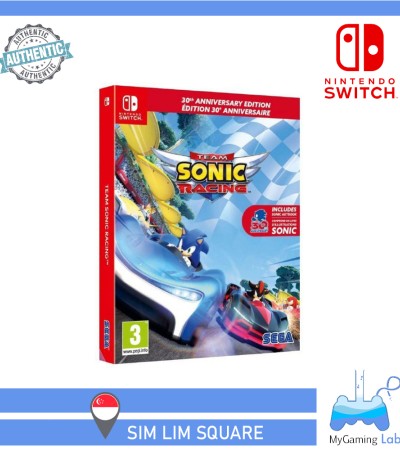 [SG]任天堂Switch游戏《音速部队/团队音速赛车》30周年纪念版