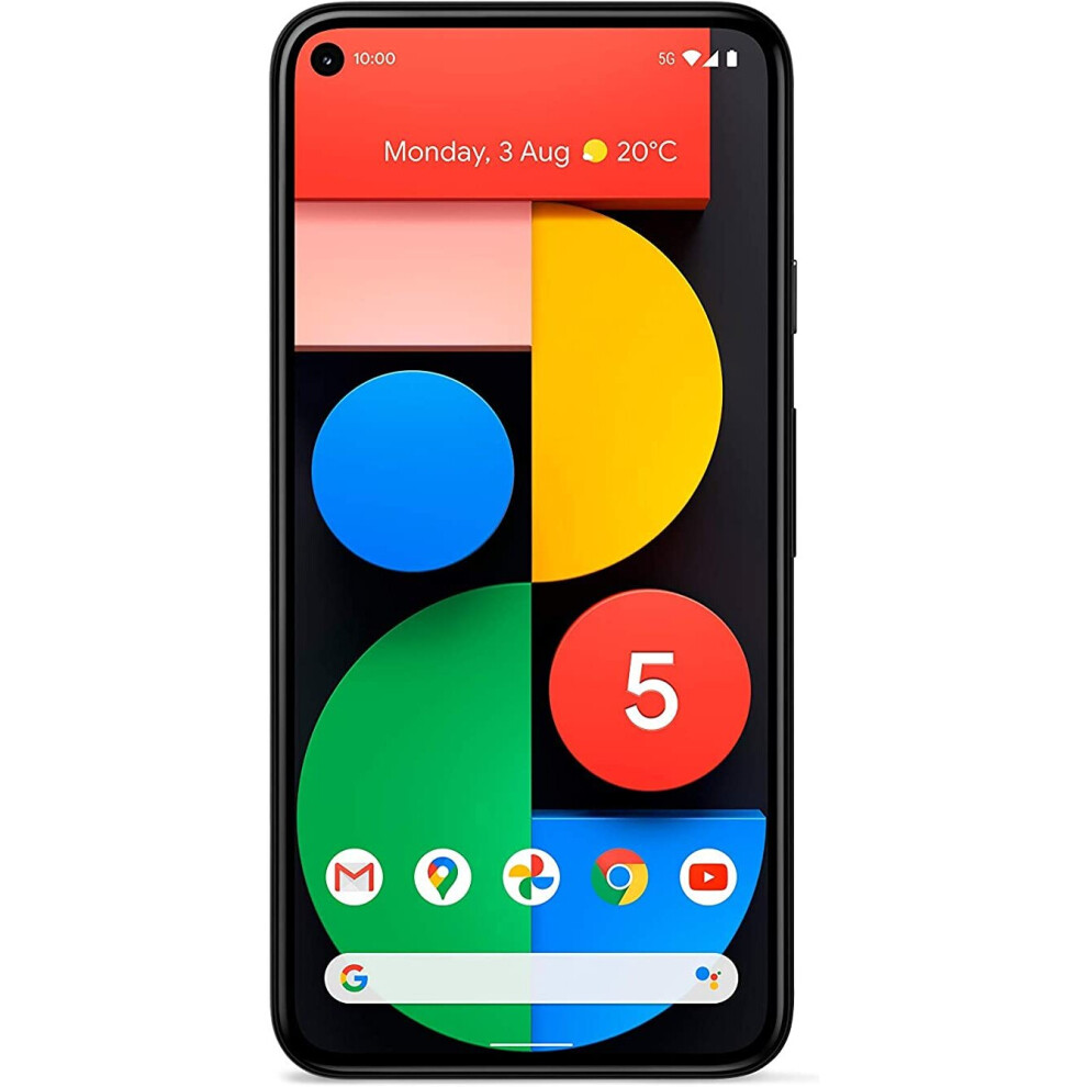 (Unlocked, Just Black) Google Pixel 5 5G 128GB Smartphone 