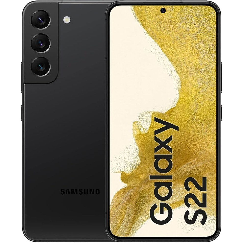 Used Samsung Galaxy S22 5G S9010/DS (128GB/8GB, Phantom Black) 