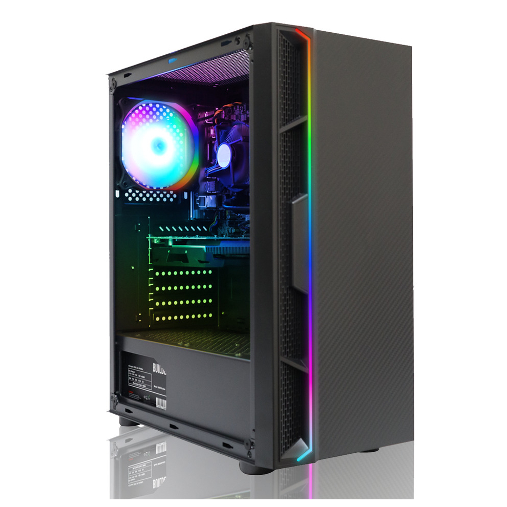 Refurbished Fast Gaming PC Bundle Intel Quad Core i5 16GB 1TB Win10 4GB GTX1050Ti 